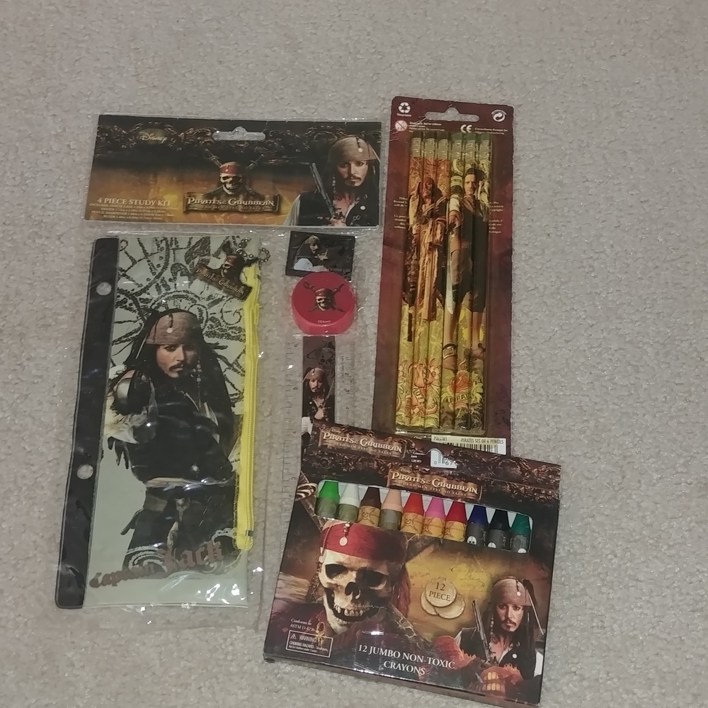 Pirates of the Caribbean Stationery Set